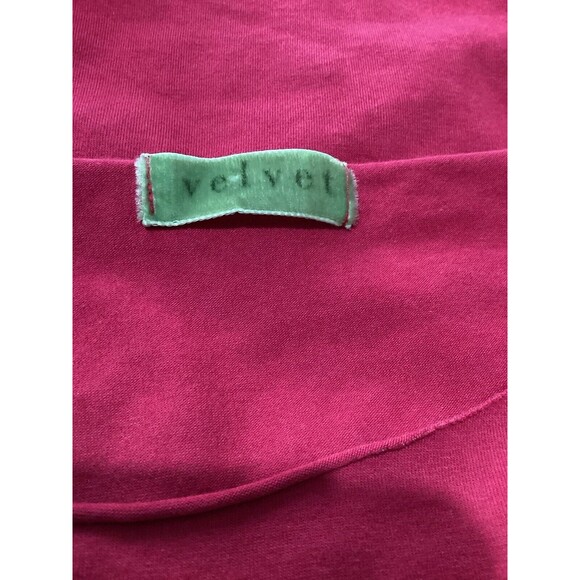 Velvet Graham Spencer Red Sleeveless Cut Out Blouse M - Picture 5 of 7